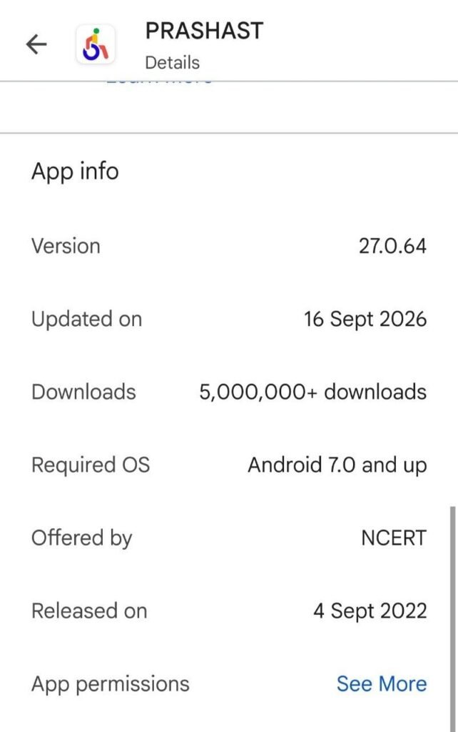 PRASHAST App 2.0 Download Latest Version
