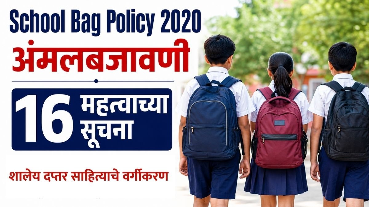 School Bag Policy 2020