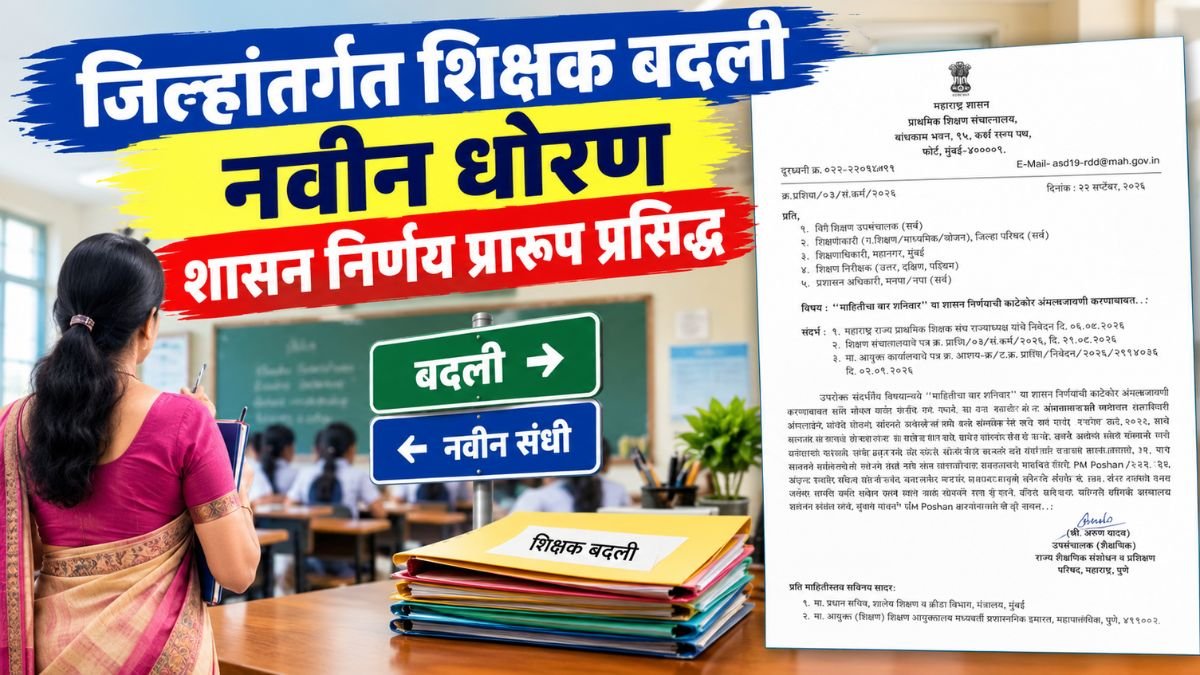 Zilha Parishad Teacher Transfer Policy