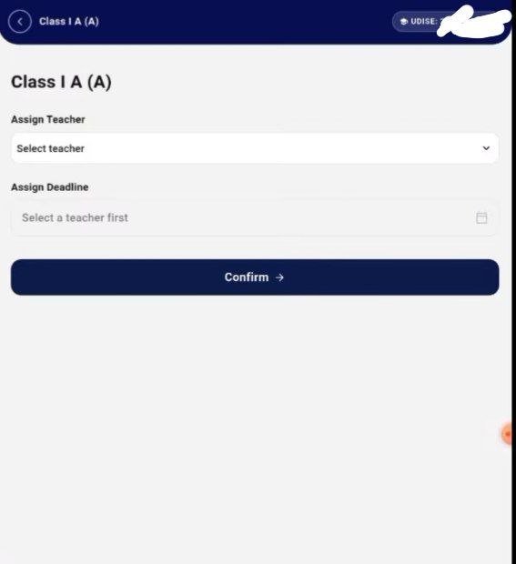 PRASHAST APP ASSIGN TEACHER